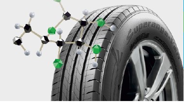 Новая формула с полимерным смешением бутадиена стирола и кремнием